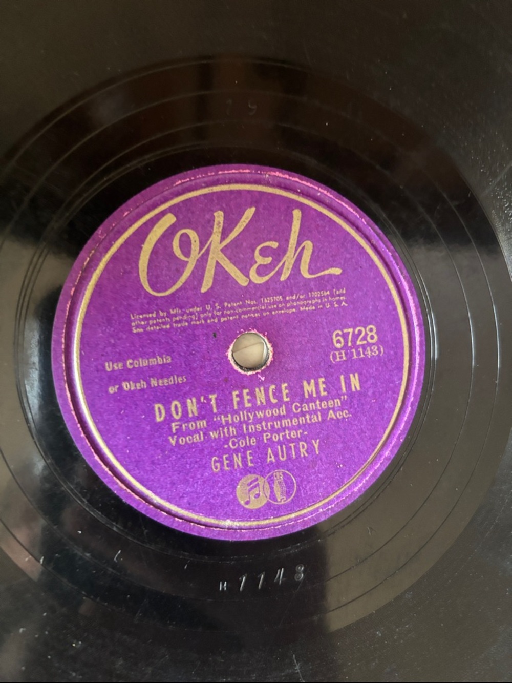 Don't Fence Me In" by Gene Autry , Gonna Build a Big Fence Around Texas